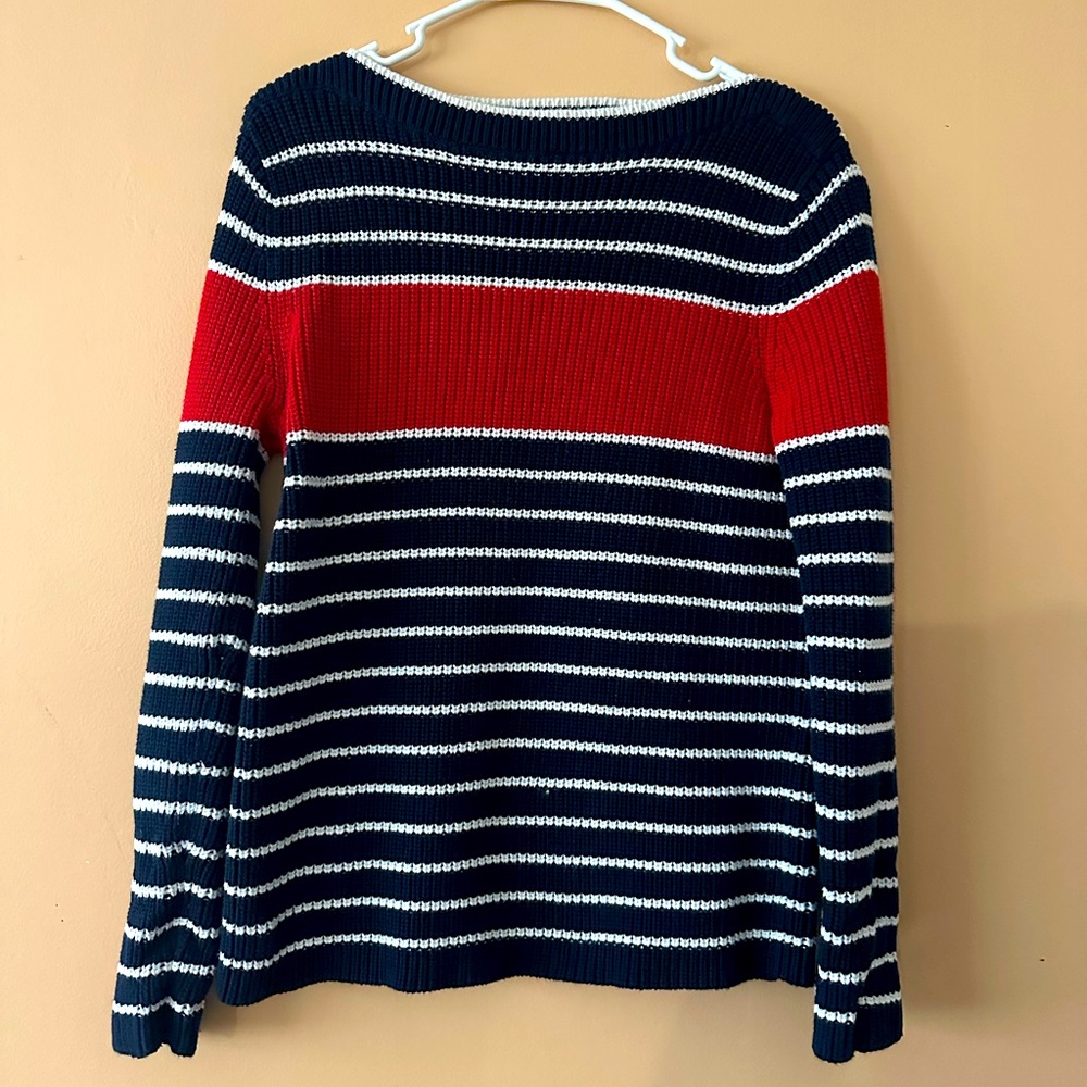 Liz Claiborne Vintage Striped Sweater Size M